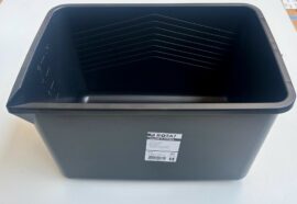BAC A VERNIR 12 LITRES NOIR