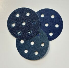 Disque Ø 90mm zirconium velcro 6+1 trous